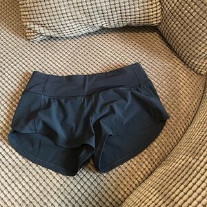 Speed up Lululemon shorts - true navy